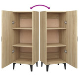 vidaXL Buffet Blanc 34,5x34x90 cm Bois d'ingénierie