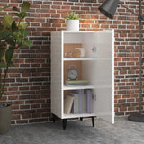 vidaXL Buffet Blanc 34,5x34x90 cm Bois d'ingénierie