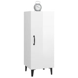 vidaXL Buffet Blanc 34,5x34x90 cm Bois d'ingénierie