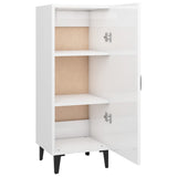 vidaXL Buffet Blanc 34,5x34x90 cm Bois d'ingénierie