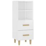 vidaXL Buffet Chêne fumé 34,5x34x90 cm Bois d'ingénierie