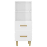 vidaXL Buffet Chêne fumé 34,5x34x90 cm Bois d'ingénierie