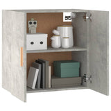 vidaXL Armoire murale Chêne marron 60x30x60 cm Bois d'ingénierie