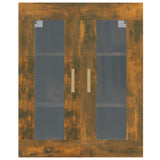 vidaXL Armoire murale suspendue Noir 69,5x34x90 cm