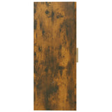 vidaXL Armoire murale suspendue Noir 69,5x34x90 cm