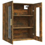 vidaXL Armoire murale suspendue Noir 69,5x34x90 cm