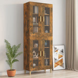 vidaXL Armoire murale suspendue Noir 69,5x34x90 cm