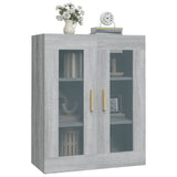 vidaXL Armoire murale suspendue Noir 69,5x34x90 cm