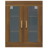 vidaXL Armoire murale suspendue Noir 69,5x34x90 cm