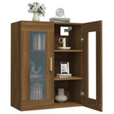 vidaXL Armoire murale suspendue Noir 69,5x34x90 cm