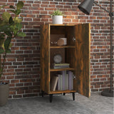 vidaXL Buffet Blanc 34,5x34x90 cm Bois d'ingénierie