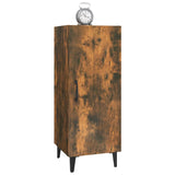 vidaXL Buffet Blanc 34,5x34x90 cm Bois d'ingénierie