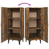 vidaXL Buffet Blanc 34,5x34x90 cm Bois d'ingénierie