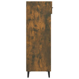 vidaXL Armoire à chaussures Gris béton 60x35x105 cm Bois d'ingénierie