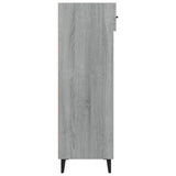 vidaXL Armoire à chaussures Gris béton 60x35x105 cm Bois d'ingénierie