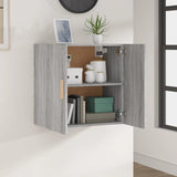 vidaXL Armoire murale Chêne marron 60x30x60 cm Bois d'ingénierie