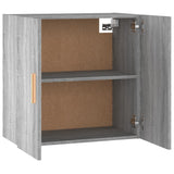 vidaXL Armoire murale Chêne marron 60x30x60 cm Bois d'ingénierie