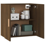 vidaXL Armoire murale Chêne marron 60x30x60 cm Bois d'ingénierie