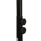 vidaXL Support de basket-ball Transparent 216-250 cm Polycarbonate