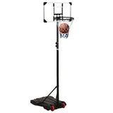vidaXL Support de basket-ball Transparent 216-250 cm Polycarbonate