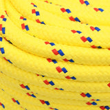 vidaXL Corde de bateau Jaune 16 mm 250 m Polypropylène