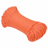vidaXL Corde de travail orange 3 mm 50 m polypropylène