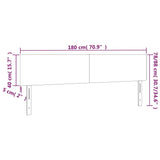 vidaXL Têtes de lit 2 pcs Noir 90x5x78/88 cm Velours