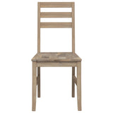 vidaXL Chaises à manger lot de 2 bois d'acacia solide