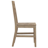 vidaXL Chaises à manger lot de 2 bois d'acacia solide