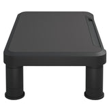 vidaXL Support de moniteur Noir 38x24x10,5 cm