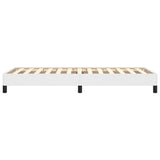 vidaXL Cadre de lit Blanc 80x200 cm Similicuir