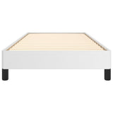 vidaXL Cadre de lit Blanc 90x200 cm Similicuir