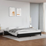 vidaXL Cadre de lit Noir 160x200 cm Similicuir