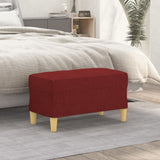 vidaXL Banc Rouge bordeaux 70x35x41 cm Tissu (plusieurs options disponibles)