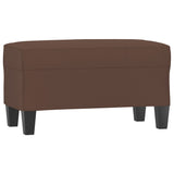 vidaXL Banc Gris 70x35x41 cm Similicuir
