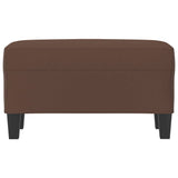vidaXL Banc Gris 70x35x41 cm Similicuir