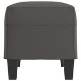 vidaXL Banc Gris 70x35x41 cm Similicuir