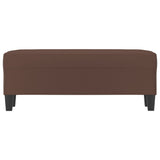 vidaXL Banc Gris 70x35x41 cm Similicuir