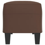 vidaXL Banc Gris 70x35x41 cm Similicuir