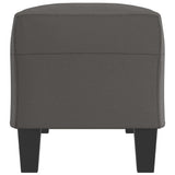 vidaXL Banc Gris 70x35x41 cm Similicuir