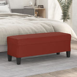 vidaXL Banc Gris 70x35x41 cm Similicuir