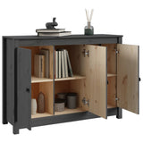 vidaXL Buffet 100x35x74 cm Bois massif de pin