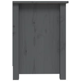 vidaXL Meuble TV Noir 103x36,5x52 cm Bois de pin massif