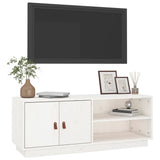 vidaXL Meuble TV Marron miel 105x34x40 cm Bois de pin massif