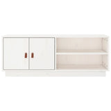 vidaXL Meuble TV Marron miel 105x34x40 cm Bois de pin massif