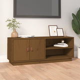 vidaXL Meuble TV Marron miel 105x34x40 cm Bois de pin massif (plusieurs options disponibles)