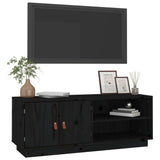 vidaXL Meuble TV Marron miel 105x34x40 cm Bois de pin massif