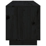 vidaXL Meuble TV Marron miel 105x34x40 cm Bois de pin massif