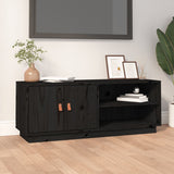 vidaXL Meuble TV Marron miel 105x34x40 cm Bois de pin massif