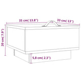 vidaXL Boîtes de rangement et couvercles 3 pcs Noir Bois massif de pin